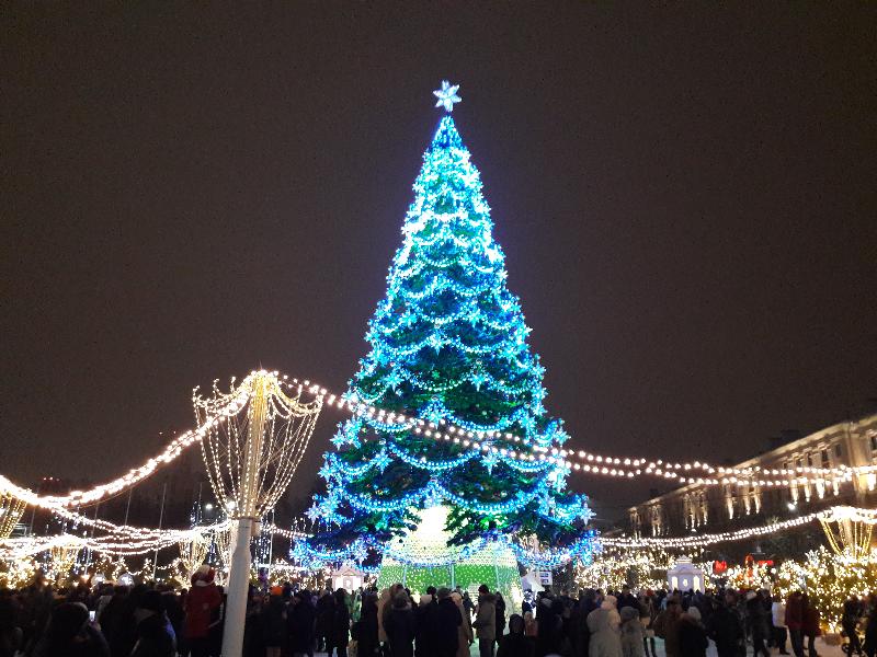 Спустя 6 лет на площади Ленина в Воронеже появится новая новогодняя ёлка