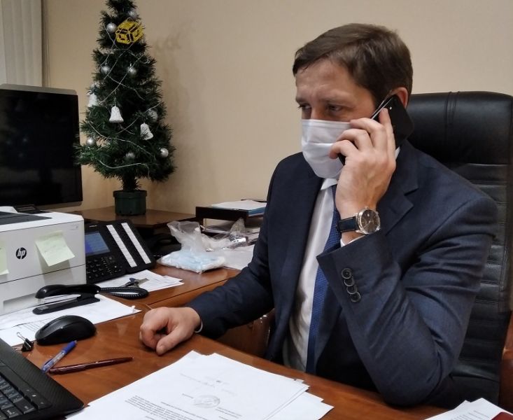Обращения граждан принимал депутат Андрей Соболев