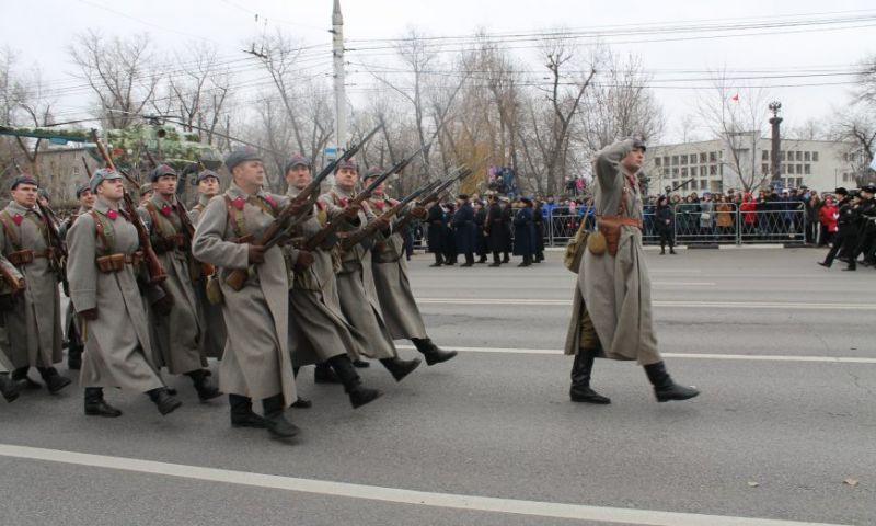 Проход на реконструкцию парада 1941 года в Воронеже будет осуществляться через металлодетекторы