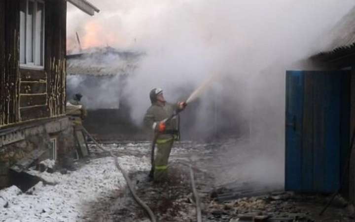 В результате пожара в воронежском селе погиб человек