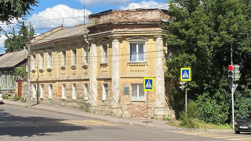 «Дом Трушевских» с символом победы над Наполеоном отреставрируют в Воронеже