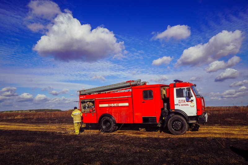 В 12 районах Воронежской области установился чрезвычайный уровень пожарной опасности
