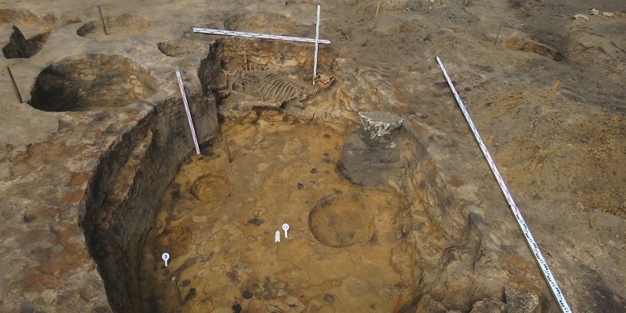 Останки средневековой женщины обнаружены в Воронеже