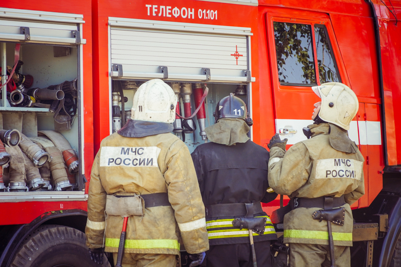 Пожар произошёл в караоке-клубе в Коминтерновском районе Воронежа