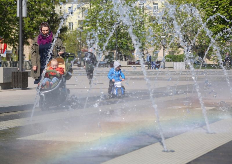 На День Победы в Воронеже изменили график работы городских фонтанов