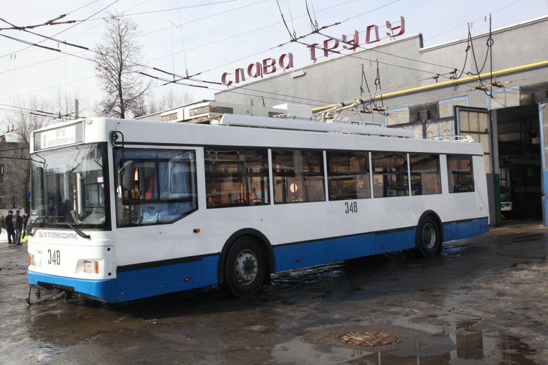 В Воронеже снова приостановили движение троллейбуса № 11