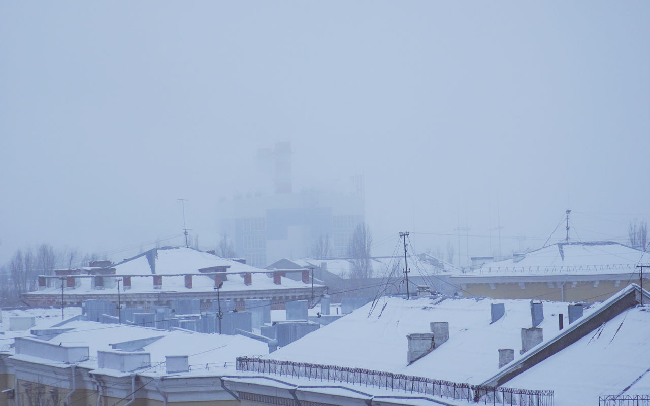 Из-за тумана желтый уровень опасности на сутки объявили в Воронежской области