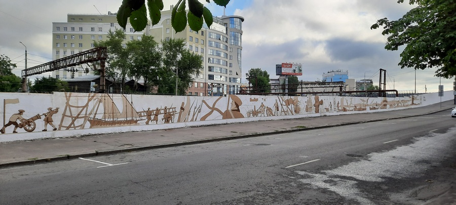 На улицах Воронежа появится роспись, посвященная Петровской эпохе