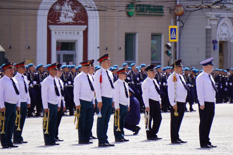 Из-за репетиции парада Победы 7 мая в центре Воронежа перекрыли движение