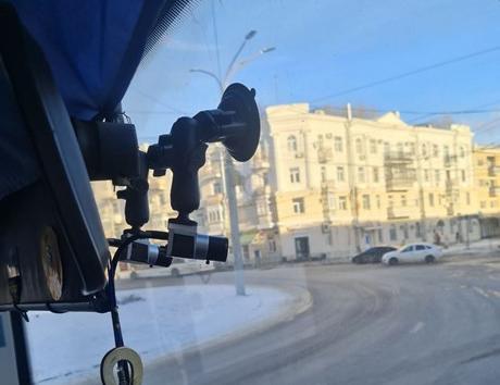 В Воронеже на троллейбусах установили камеры фиксации нарушений ПДД