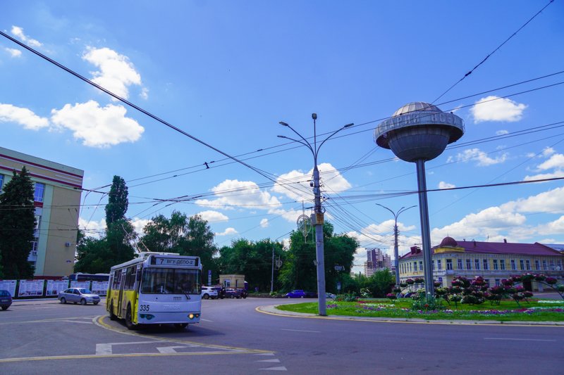 В Воронеже приостановили работу троллейбусы № 7 и 99