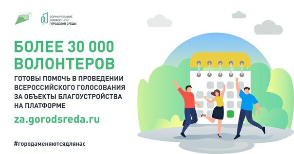 Воронежцы активно поддержали предстоящее голосование за объекты благоустройства