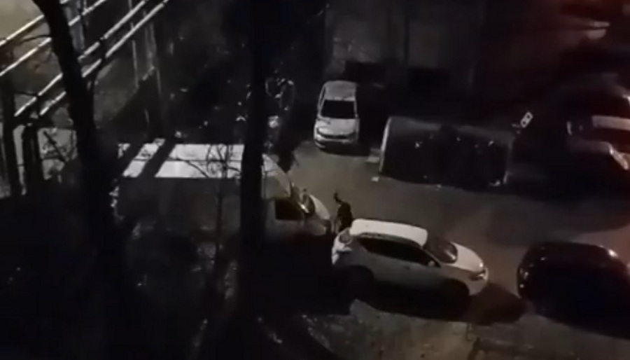 В Воронеже женщина разбила кирпичом лобовое стекло «Газели»