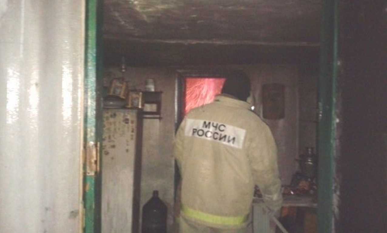 Пенсионер погиб при пожаре в двухкомнатной квартире в Нововоронеже