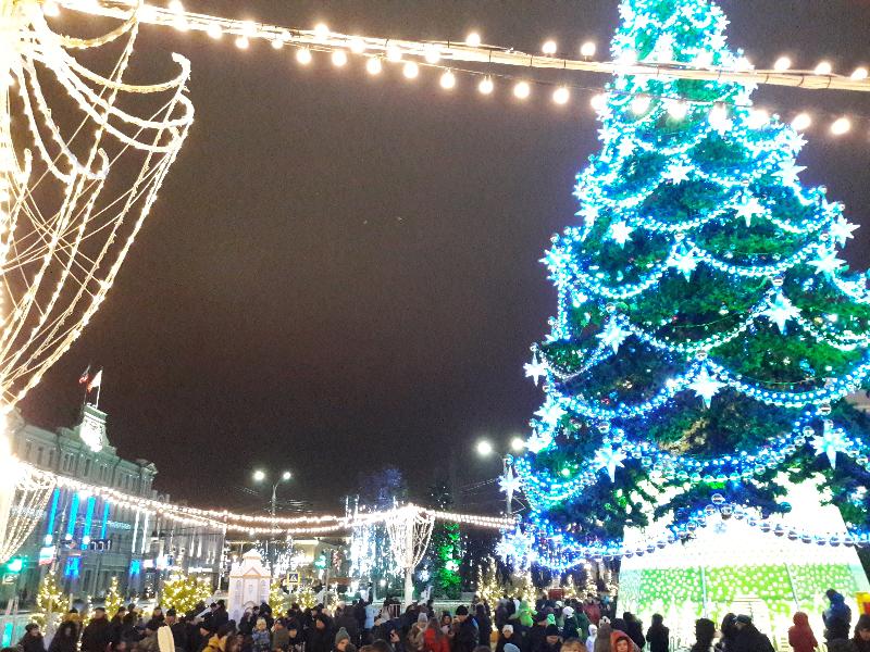 УФАС приостановило торги на новогоднее оформление площади Ленина в Воронеже