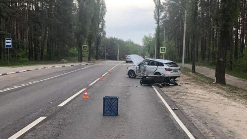 В Воронеже «Лада Веста» насмерть сбила мотоциклиста на «Харлей Дэвидсон»