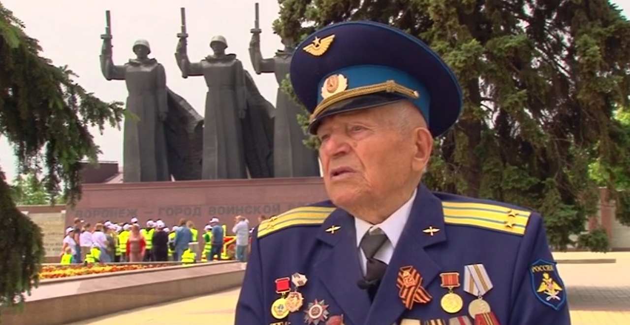 Воронежский ветеран призвал земляков защитить Родину и разгромить фашизм
