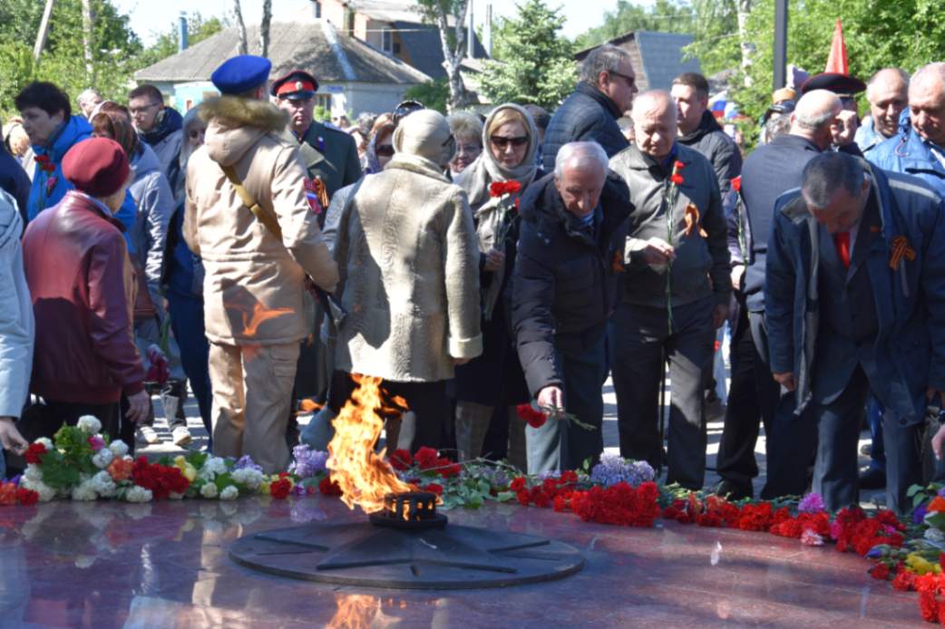 Память героев Великой Отечественной войны почтили в Железнодорожном районе в День Победы