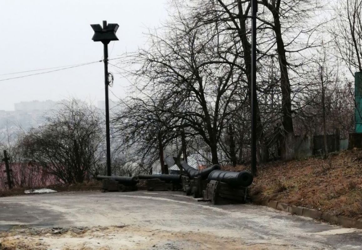 Вывезенные из Петровского сквера в Воронеже пушки обнаружились на Чижовском плацдарме