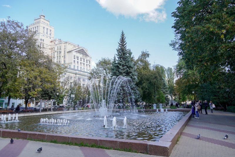 В центре Воронежа в День города развернут несколько площадок для развлечений