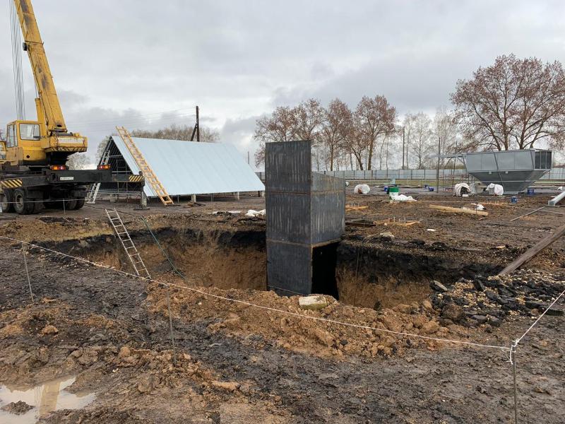 В котловане в Воронежской области насмерть завалило рабочего