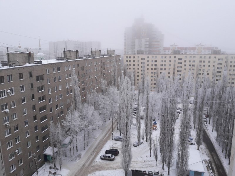 О 21-градусном морозе 23 февраля предупредили воронежцев синоптики 