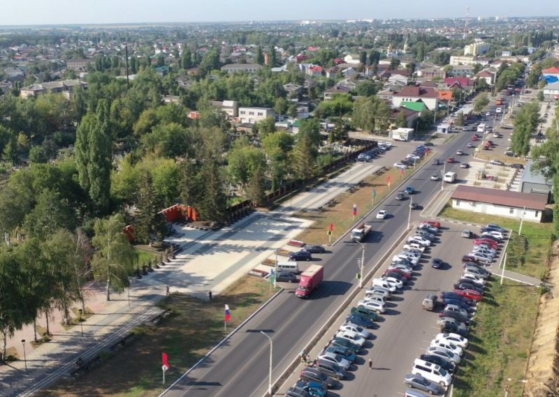 В центре Новой Усмани под Воронежем перекроют движение 8 и 9 мая