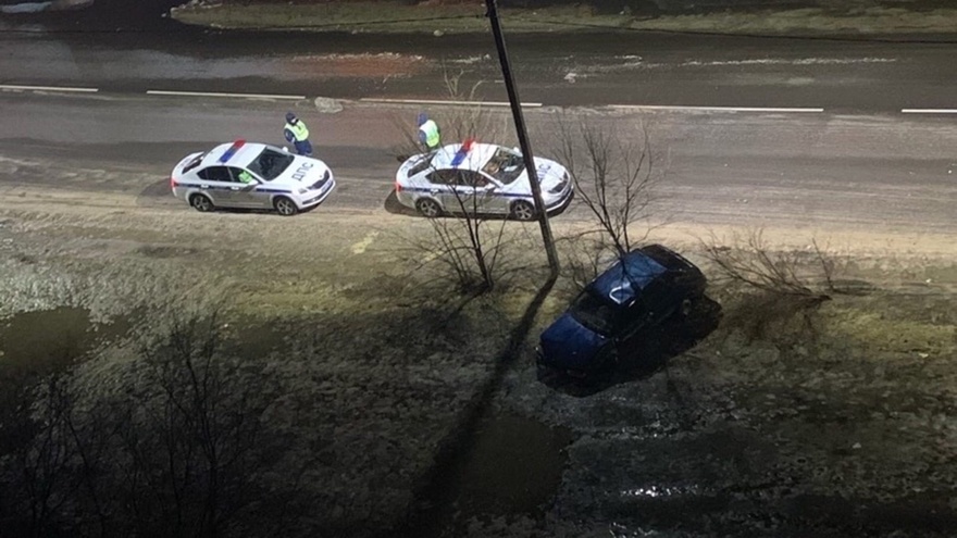 В Воронеже пьяный водитель не смог удрать от автоинспекторов