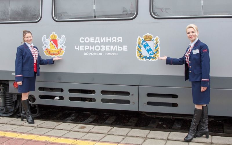 Рельсовый автобус между Воронежем и Курском будет ходить по новому графику