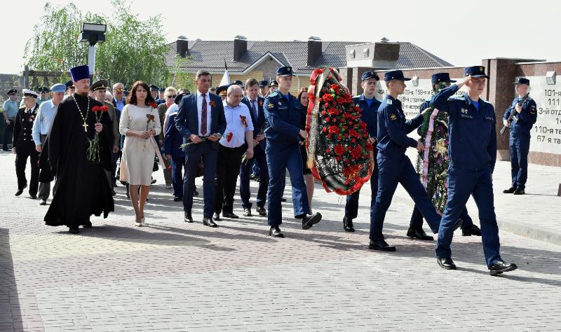 Уроки войны: в Ленинском районе Воронежа прошла торжественная церемония, посвященная Дню Победы