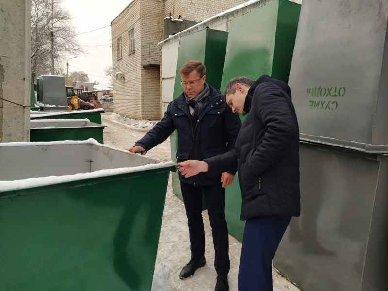 Контейнеры для раздельного сбора мусора в Воронеже изготовили в исправительной колонии 