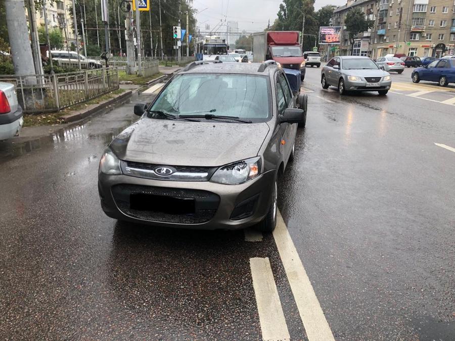 В Воронеже «Лада Калина» сбила пешехода