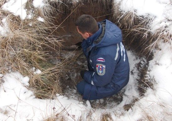 Артиллерийский снаряд взорвали в Воронежской области