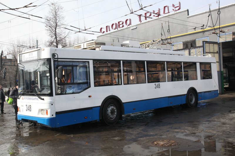 В Воронеже из-за ледяного дождя не вышли на линию троллейбусы