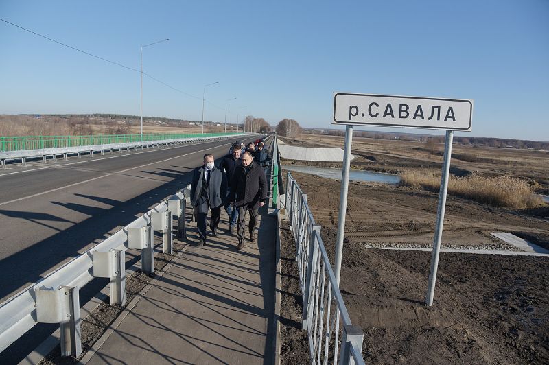 Движение по мосту через Савалу в Воронежской области открыли досрочно