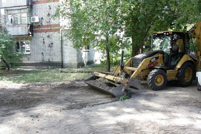 В Ленинском районе Воронежа наращивают темпы формирования современной городской среды
