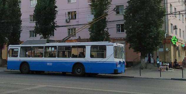 В Воронеже троллейбус № 11 продолжил работу на маршруте