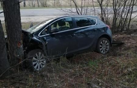 Под Воронежем пьяный автомобилист врезался в дерево