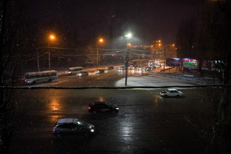 В Воронежской области ожидаются сильный ветер с мокрым снегом и гололедица