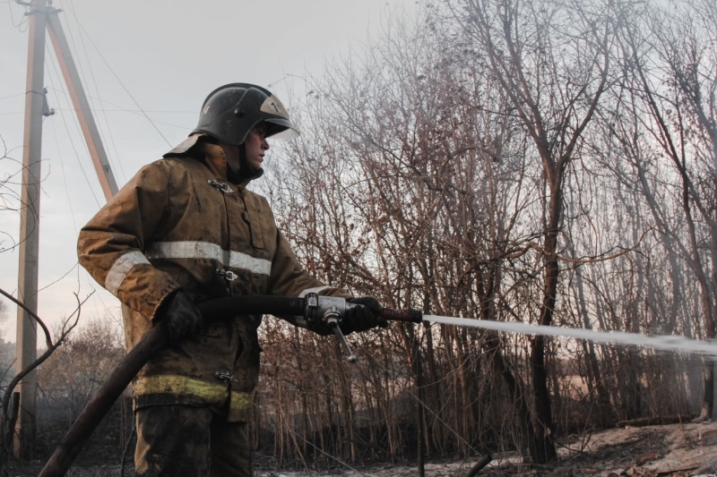 Воронежский штаб пожаротушения доложил ситуацию на 20.00 8 октября