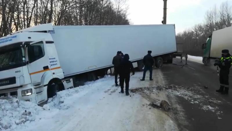 В Воронежской области гаишники спасли 16 тонн мандаринов и их хозяина