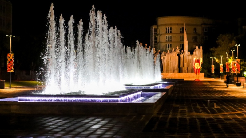 На две недели отключат фонтаны на площади Победы в Воронеже