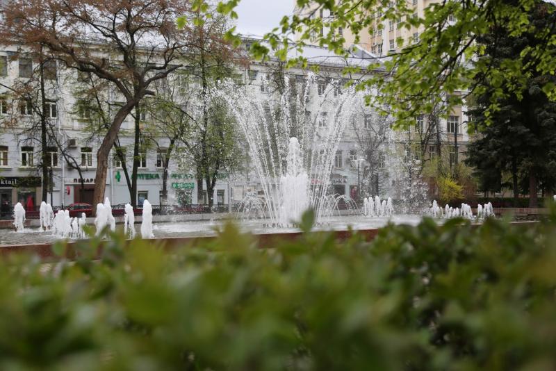 1 мая в Воронеже открылся сезон фонтанов