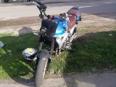 15-летний житель Воронежской области пострадал, когда мотоцикл врезался в иномарку