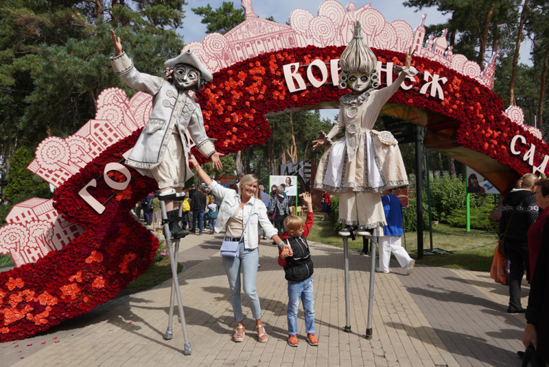 Фестиваль «Город-сад» в Воронеже посетили более 55 тысяч человек