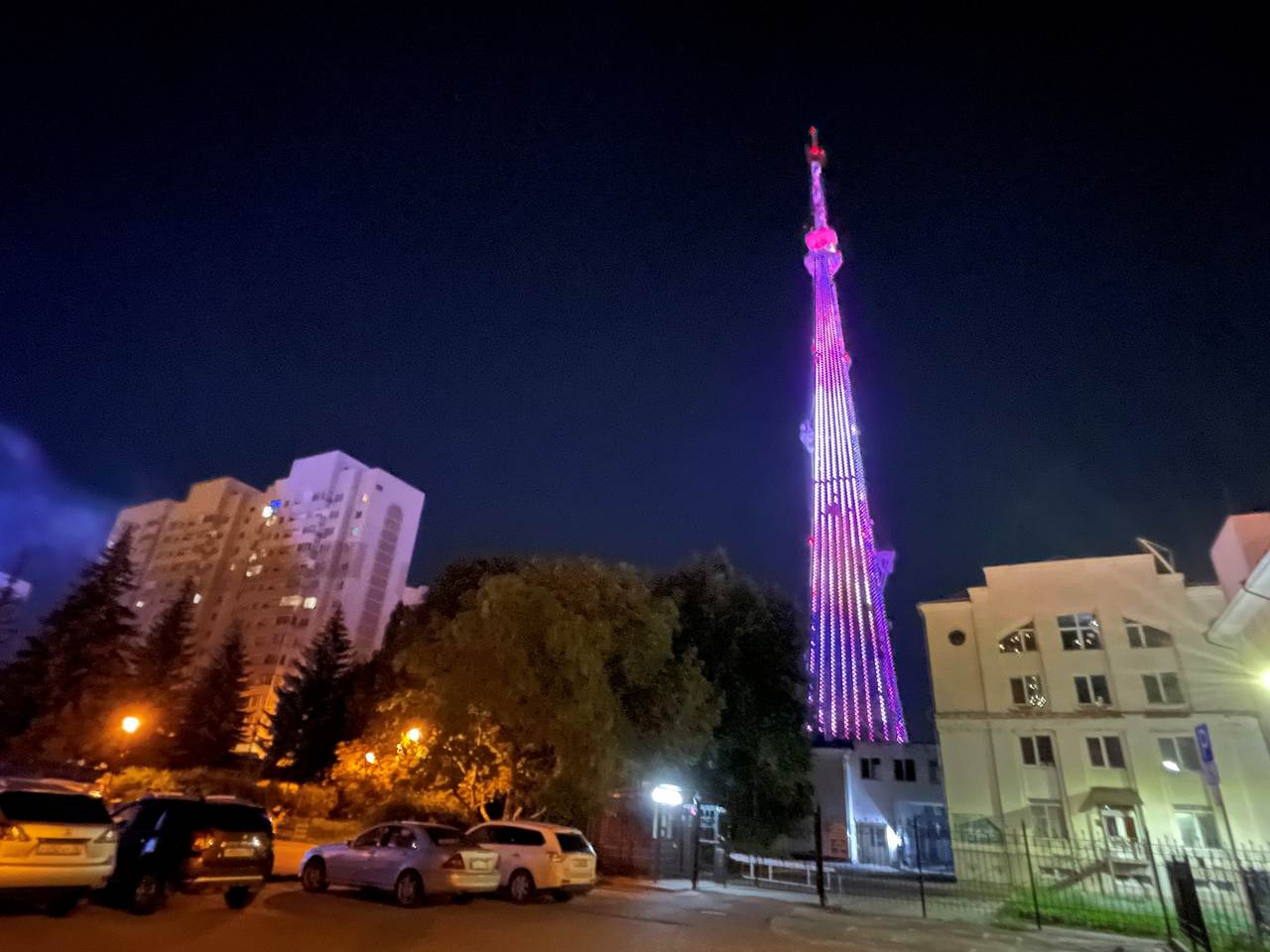 В честь Дня единения народов Беларуси и России воронежскую телебашню украсит праздничная подсветка
