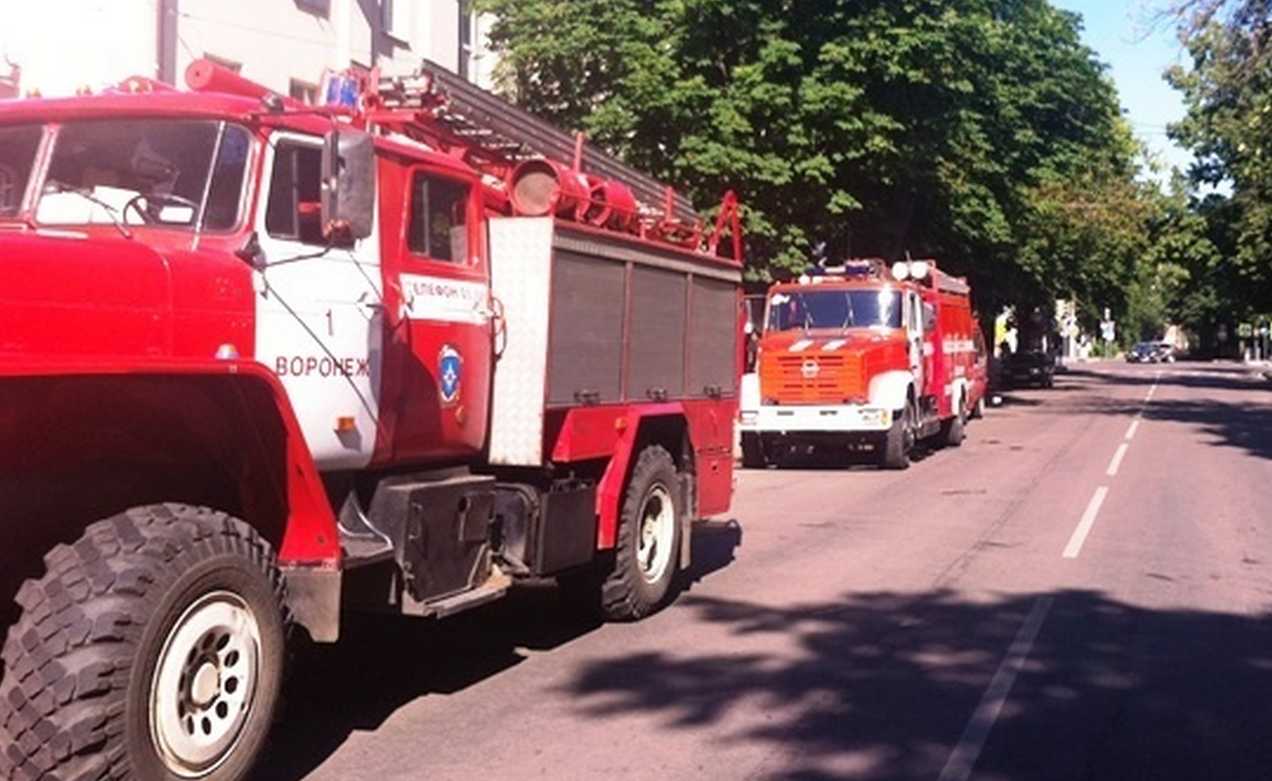 На пожаре в многоквартирном доме пострадал 94-летний житель Воронежа