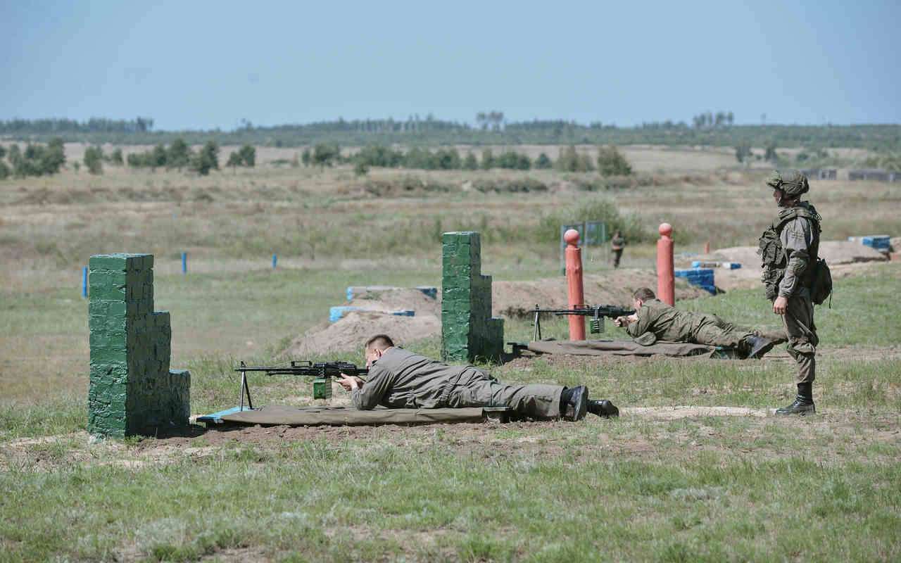Тренировка сил территориальной обороны прошла в Воронежской области