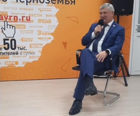 Воронежский губернатор Александр Гусев заявил о выдвижении на второй срок