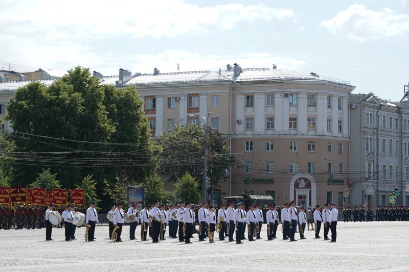 Центр Воронежа 7 мая перекрыли из-за репетиции военного парада